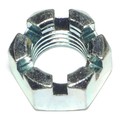 Midwest Fastener 7/8"-9 Zinc Plated Steel Coarse Thread Slotted Hex Nuts 3PK 68555